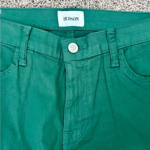 *HUDSON JEANS Natalie Ankle Super Skinny Jeans Sparkling Pine O-23 - Picture 7 of 13